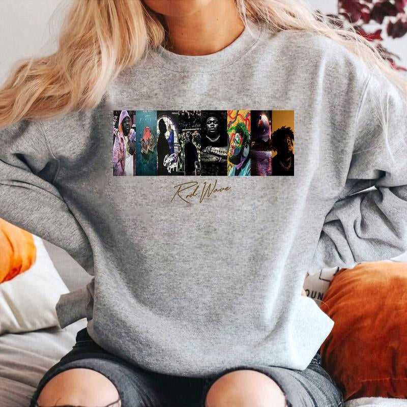 RW Album Sweatshirt, Rap Music Lover Gift